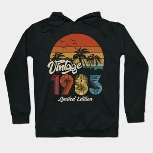 1983 vintage retro t shirt design Hoodie